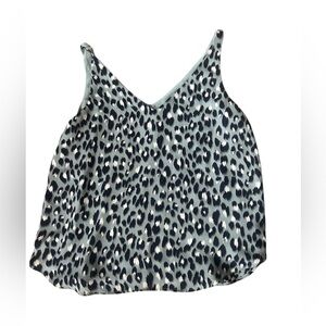 🔥4/$30 
Loft Leopard Print Sleeveless Top Small